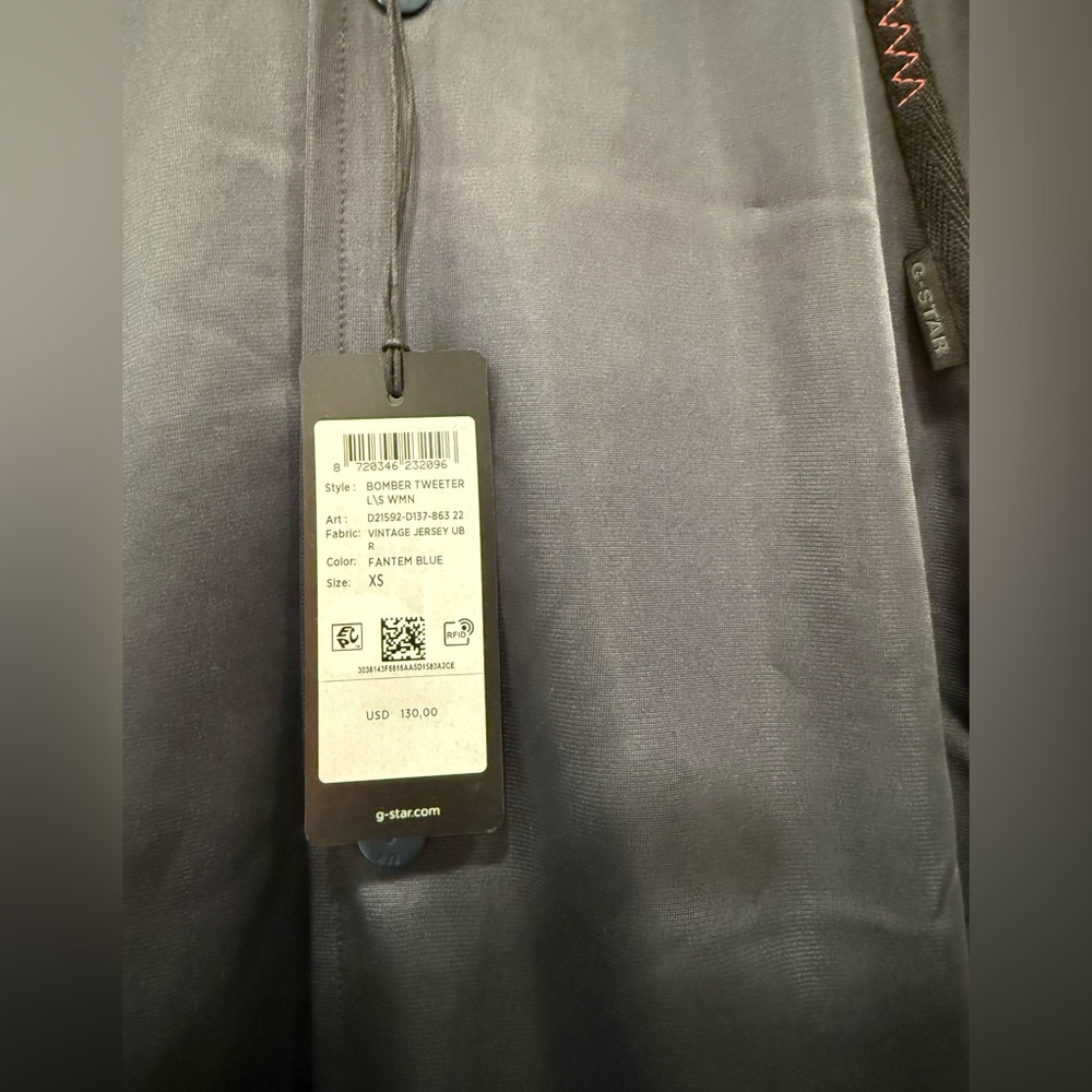 G-Star Dark Blue Bomber‎ Jacket fits to LG. - Picture 5 of 5